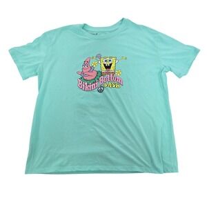 SpongeBob SquarePants Bikini Bottom Bash T Shirt‎ XL Nickelodeon Graphic